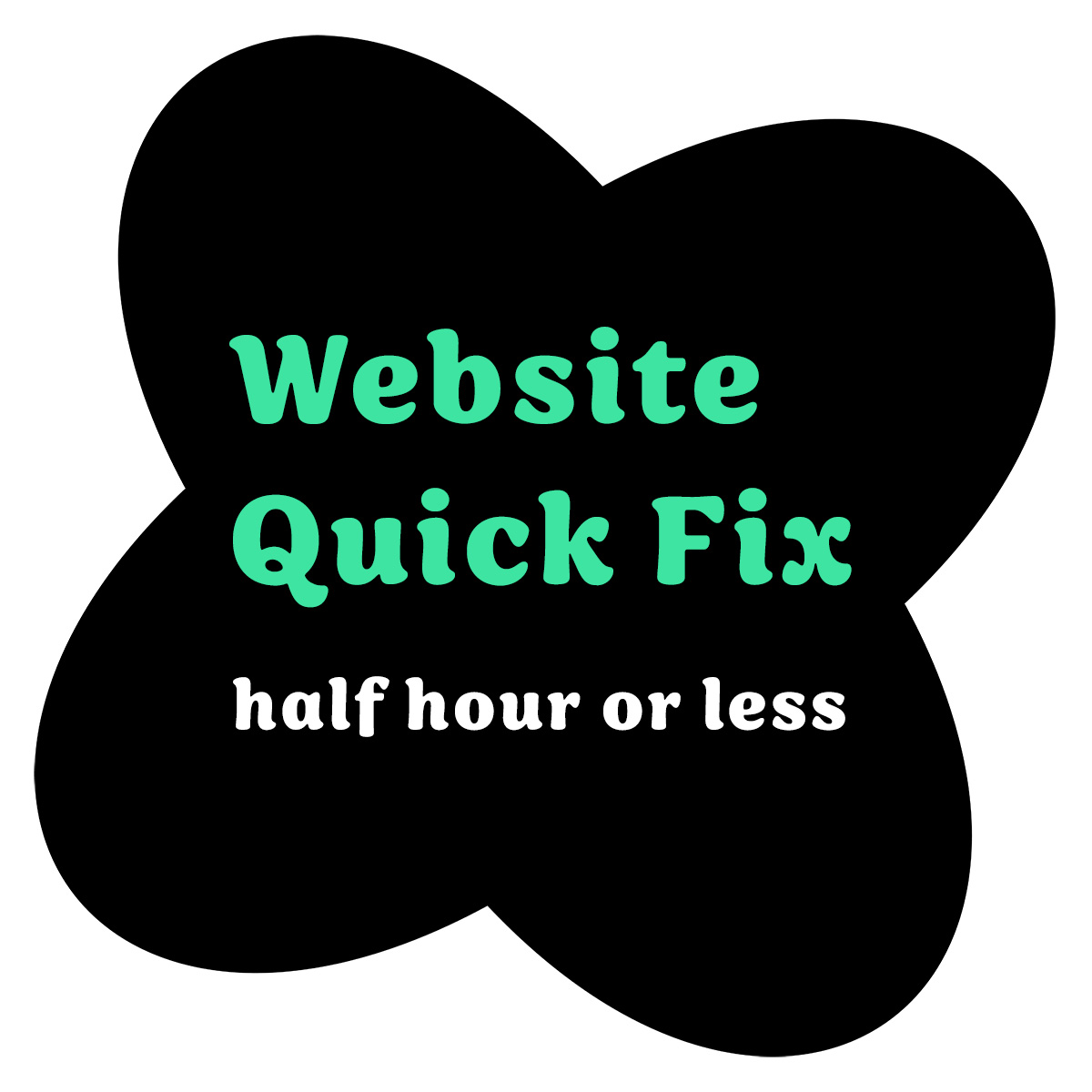 Website Quick fix - half an hour or less for £35